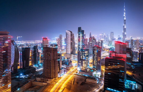 美丽城市夜景