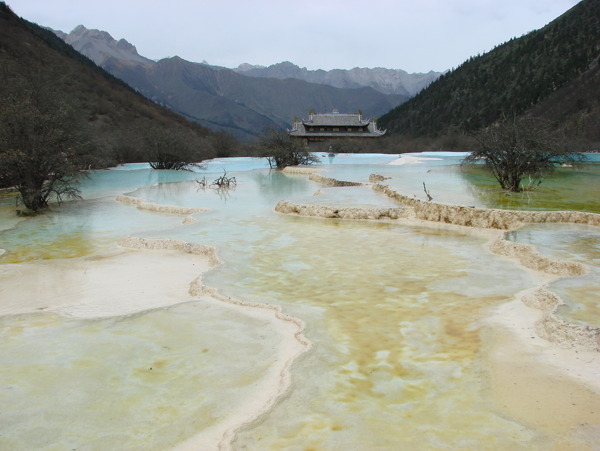 九寨沟美景自然风光山水景观