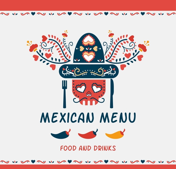 墨西哥餐厅的菜单