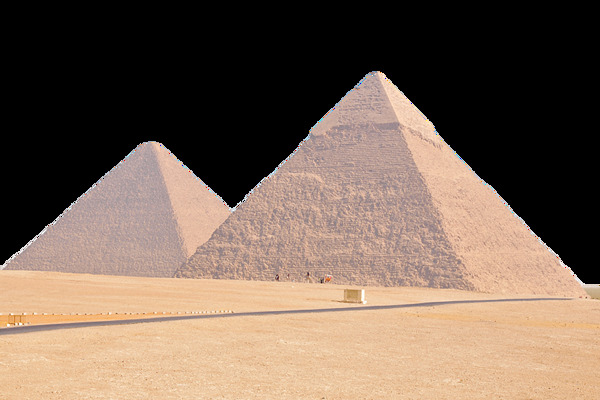 沙漠金字塔免抠png透明图层素材