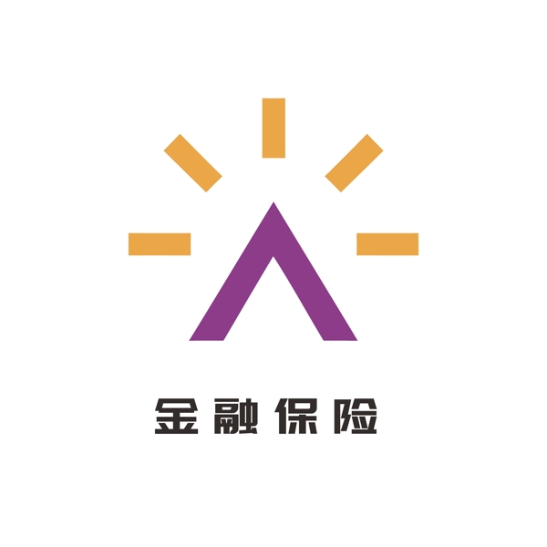 金融大众logo理财保险通用logo标志