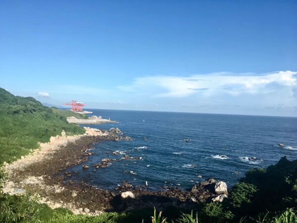 阳西海滩一景