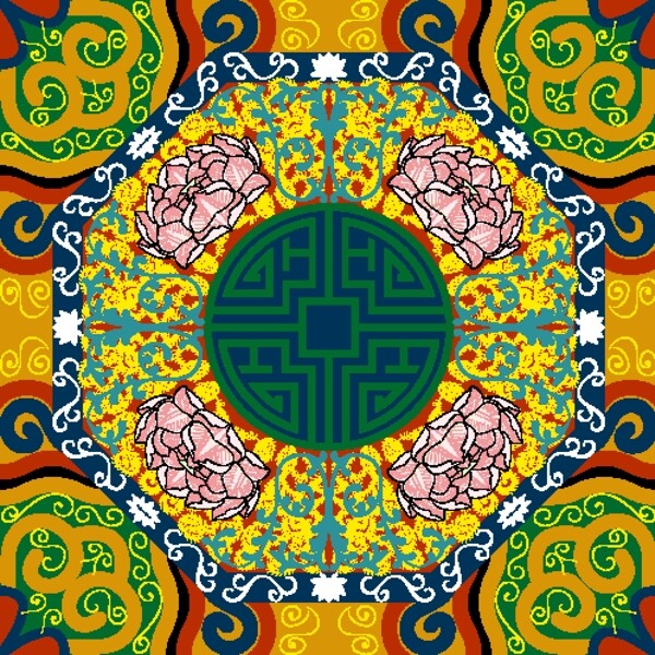 传统古典花纹