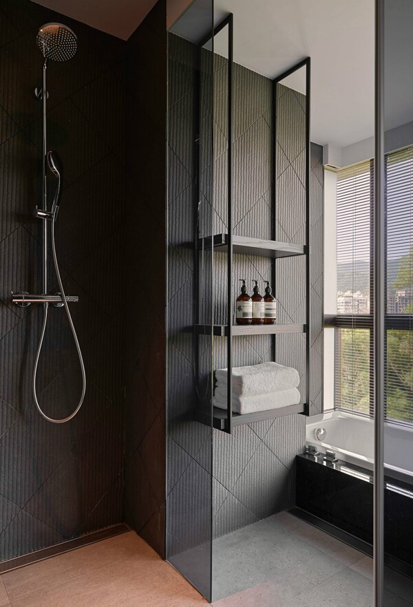 现代简约浴室室内设计装修效果图