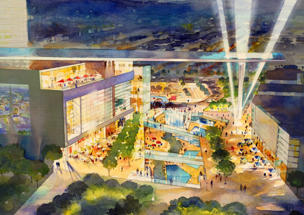 33.温州鹿城广场购物中心总体规划深化及概念设计