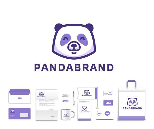 熊猫标志logo