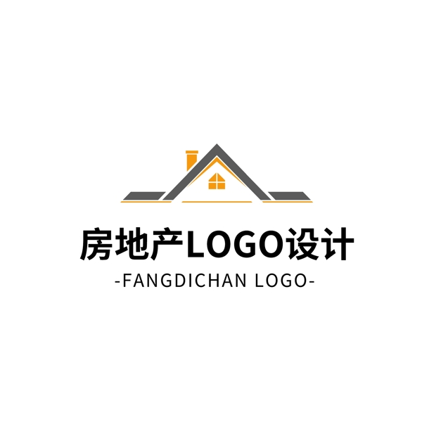 简约大气创意房地产logo标志设计