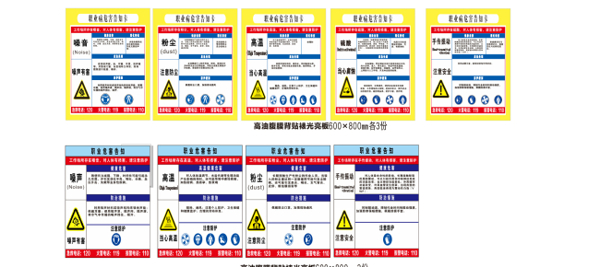 职业危害告知卡