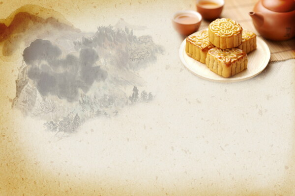 高清中秋节背景图片
