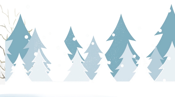 传统冬季节气雪景背景设计