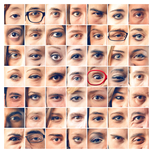 人的眼睛图片
