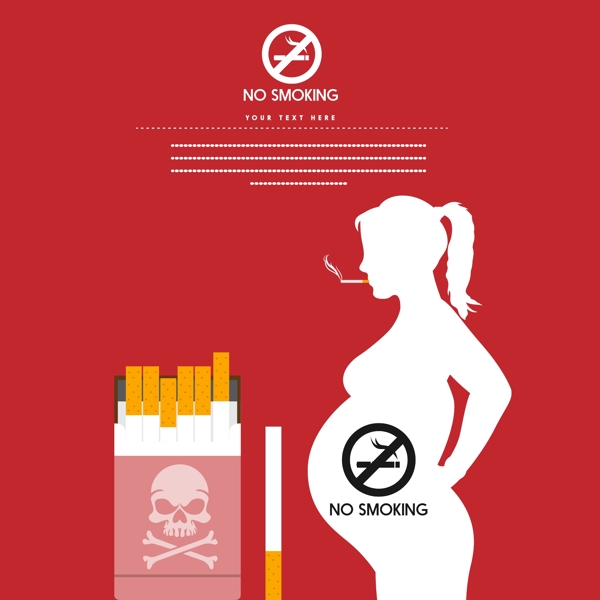 怀孕禁止海报