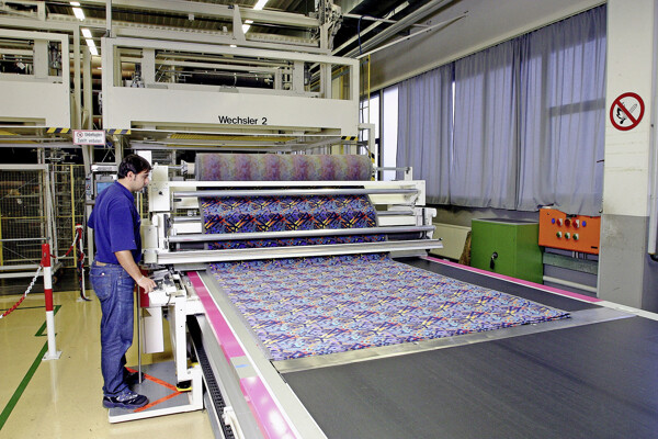 地毯生产线图片