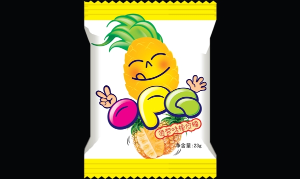 菠萝qq糖图片