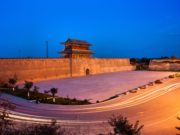 石家庄夜景图片