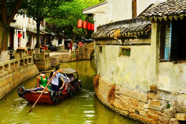 江苏苏州同里古镇风景