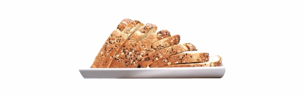 面包空靠餐饮食物早餐芝麻