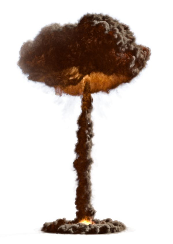唯美蘑菇云图片