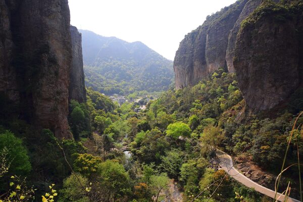 浙江温州雁荡山灵峰风景