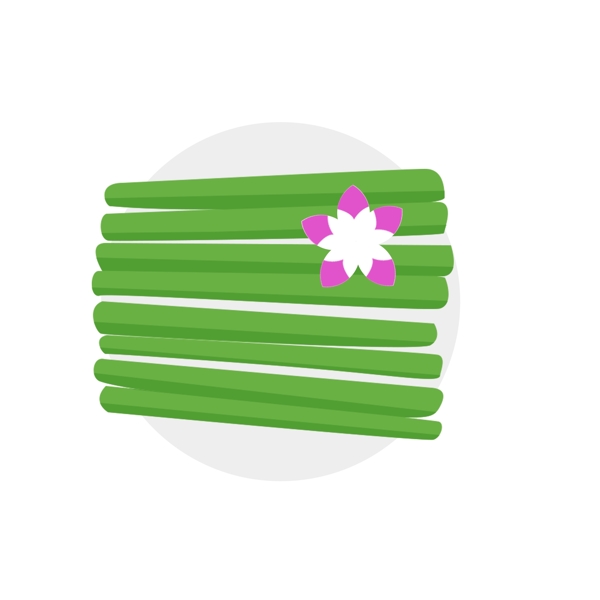 一盘绿色的芦笋设计可商用元素