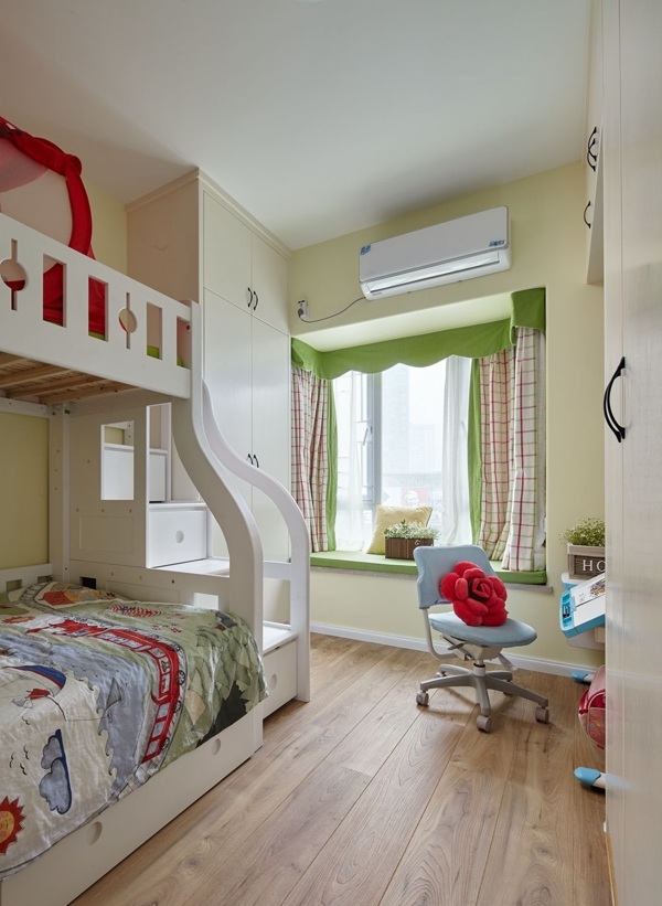 北欧现代儿童卧室装修效果图