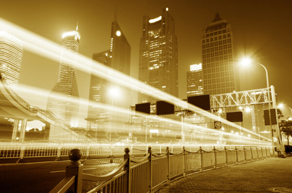 美丽城市夜景