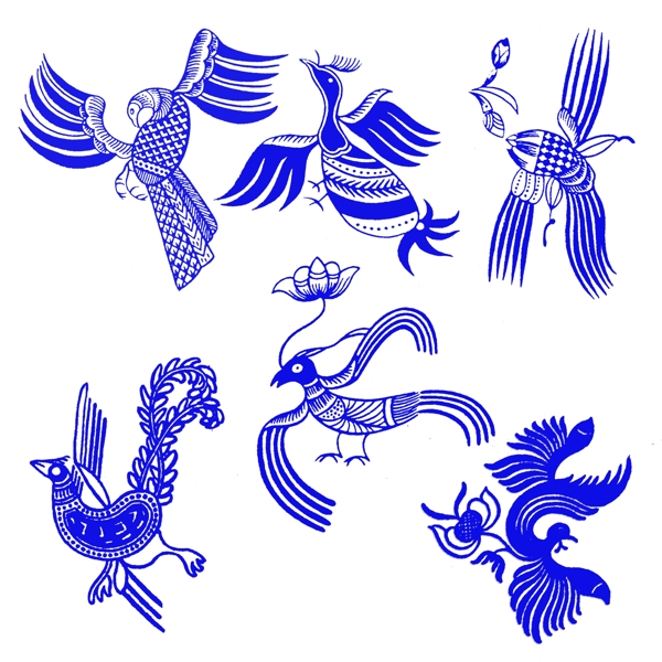 古代神鸟图案