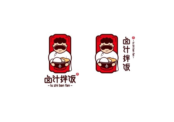 卤汁拌饭LOGO