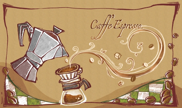 咖啡壶海报