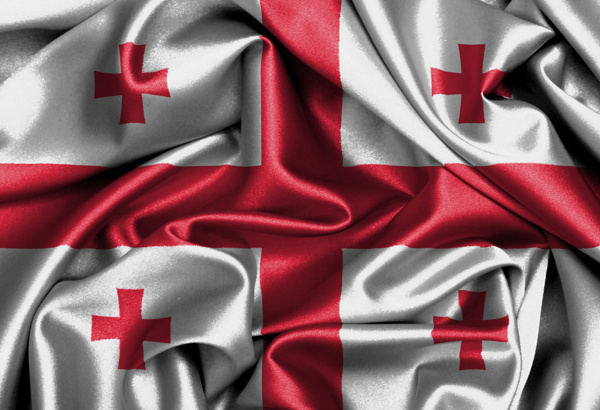 瑞士旗帜背景图片