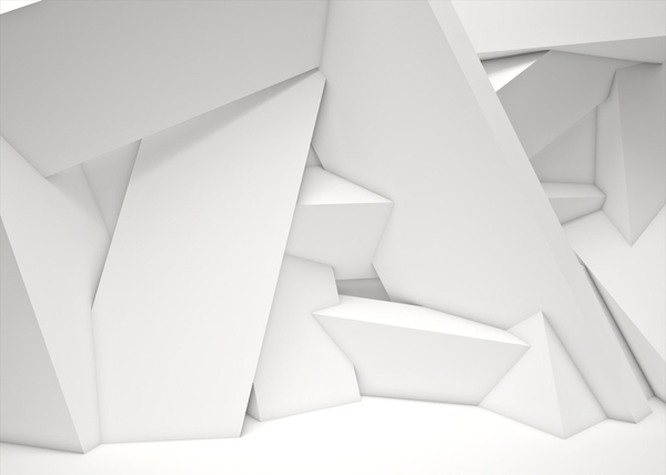 3D立体几何图形背景墙