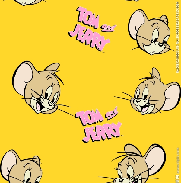 老鼠杰瑞英文数码字母图片