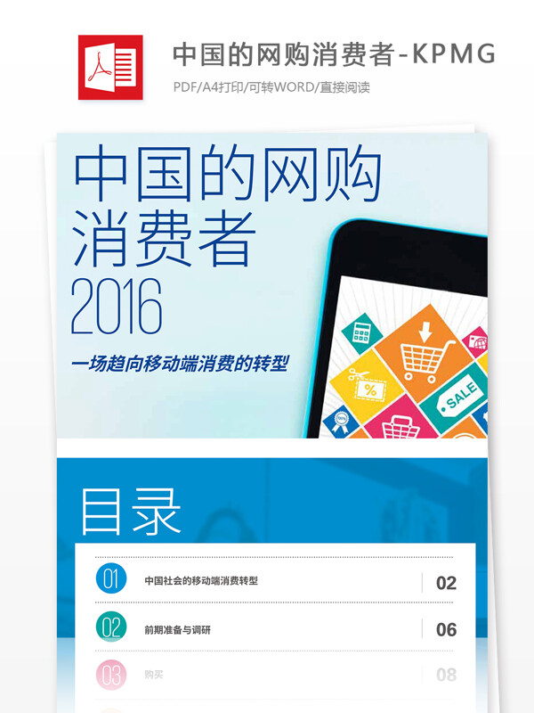 2016中国的网购消费者KPMG