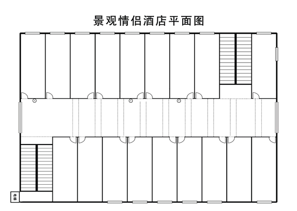 酒店平面图图片