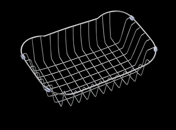 不锈钢水槽配件沥水篮图片