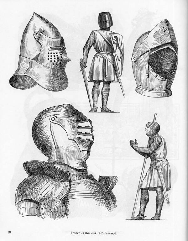 中世纪铠甲图片