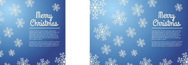蓝色圣诞模板的背景