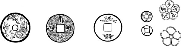 古代钱币图案图片