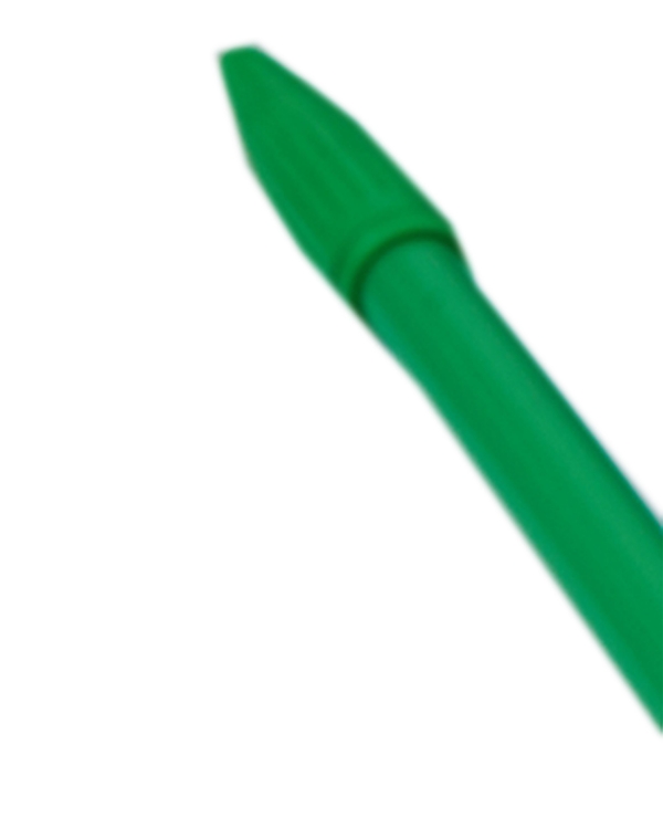 绿色碳素笔