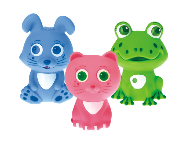 塑料玩具青蛙兔子猫图片