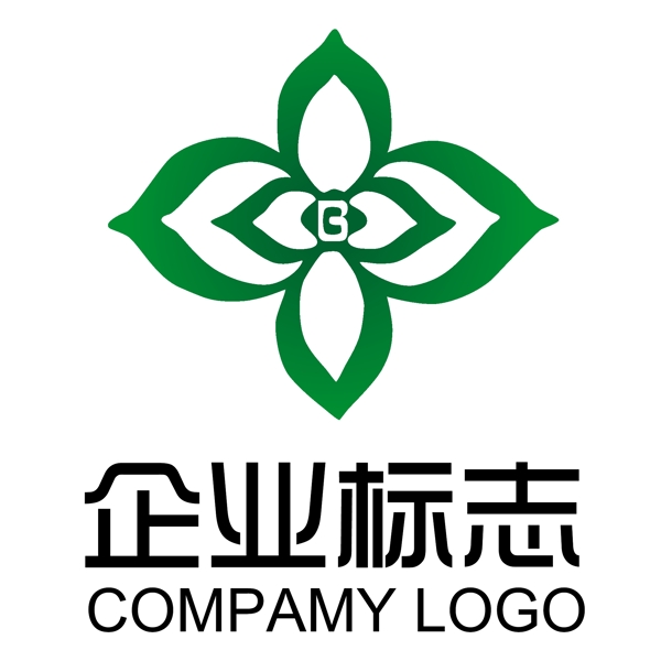 花logo标志图片