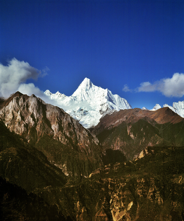 德钦梅里雪山之神女峰图片