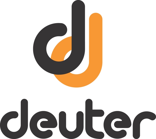 户外品牌多特deuter矢量logo