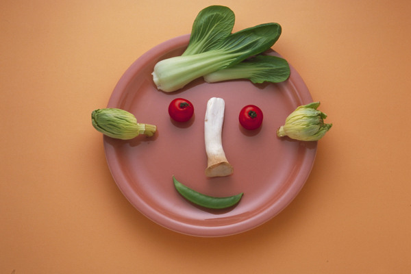 蔬菜脸谱图片