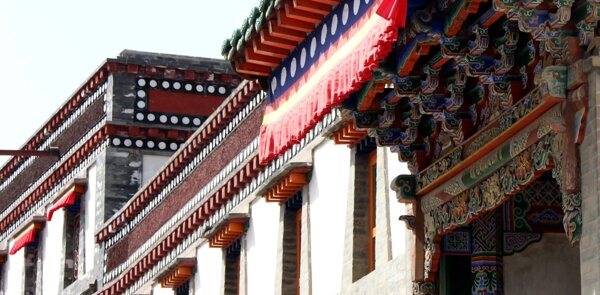 藏式建筑图片