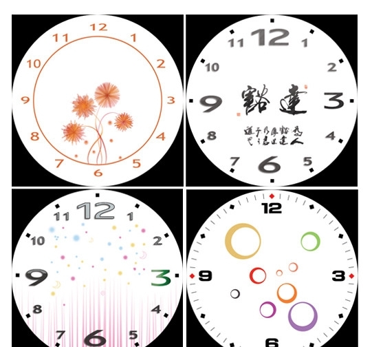 挂钟表盘图片