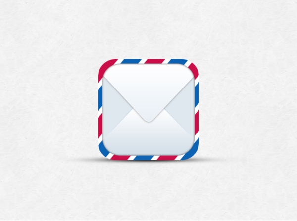 邮件邮箱icon图标psd下载