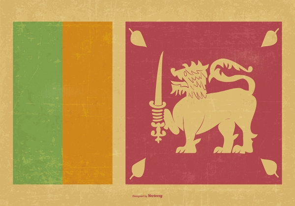 斯里兰卡老式国旗