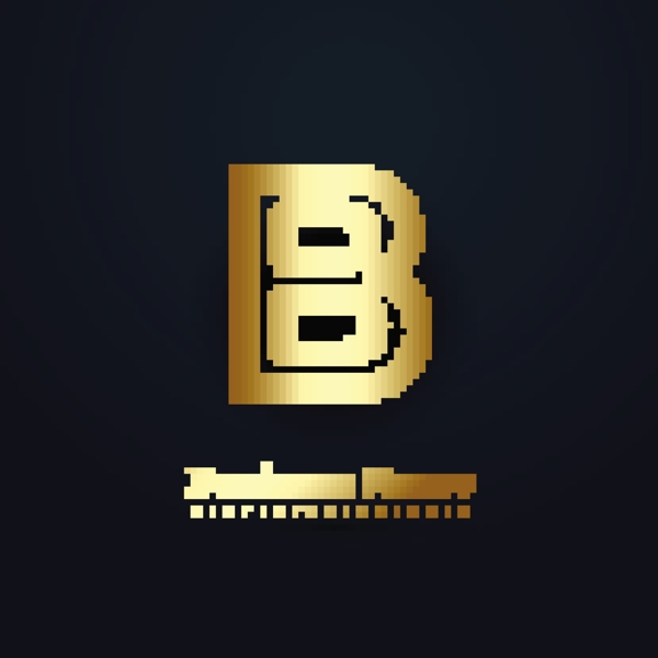 字母B标志logo设计素材