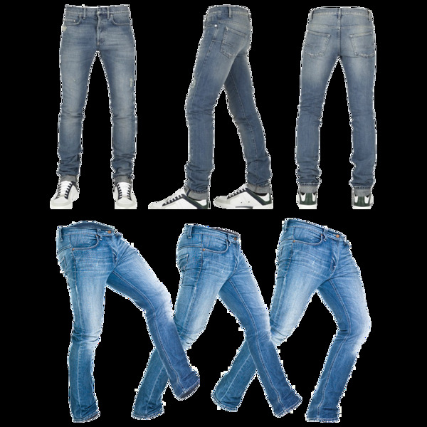 各种牛仔裤免抠png透明图层素材